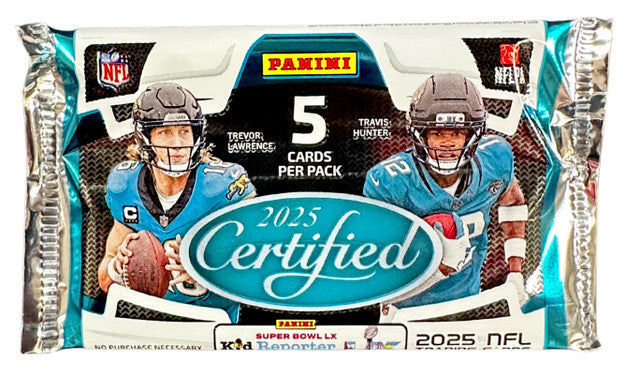 2025 Panini Certified Football Hobby Pack