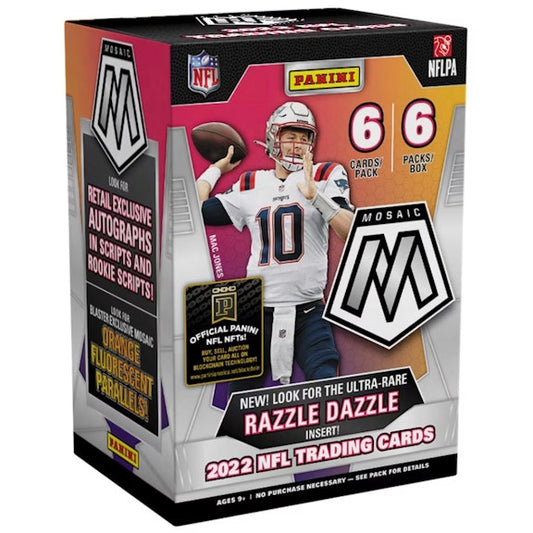 2022 Panini Mosaic Football 36-Card Blaster Box