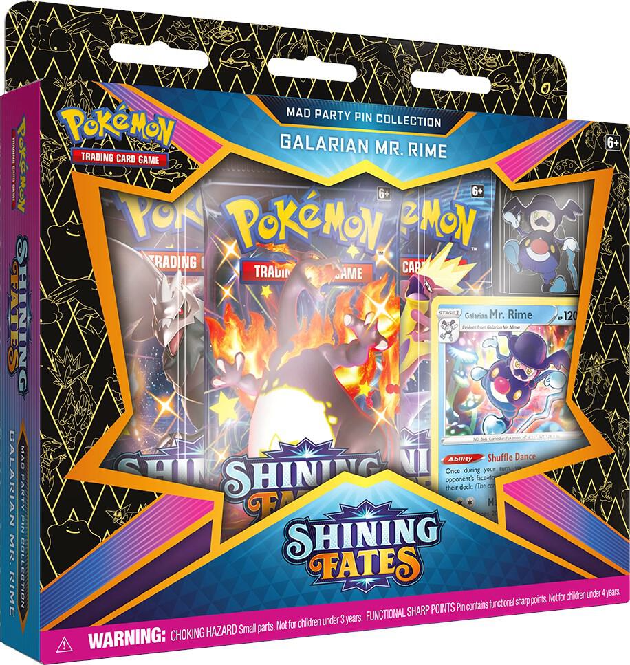 Shining Fates Mad Party Pin Collection - Galarian Mr. Rime