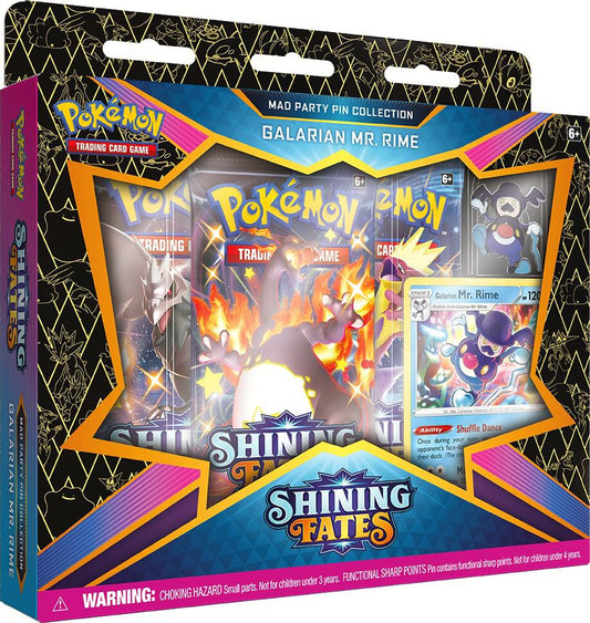 Shining Fates Mad Party Pin Collection - Galarian Mr. Rime