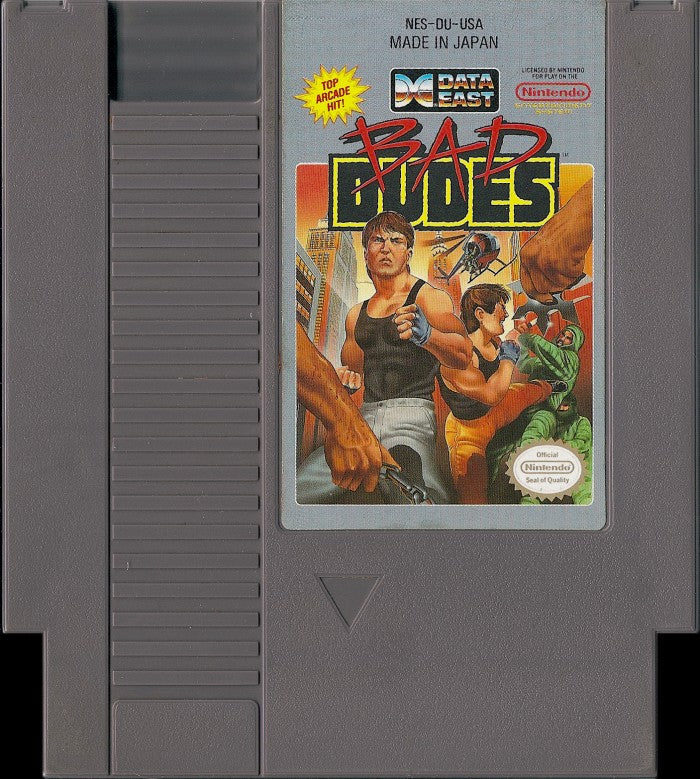 Loose NES Cart - Bad Dudes