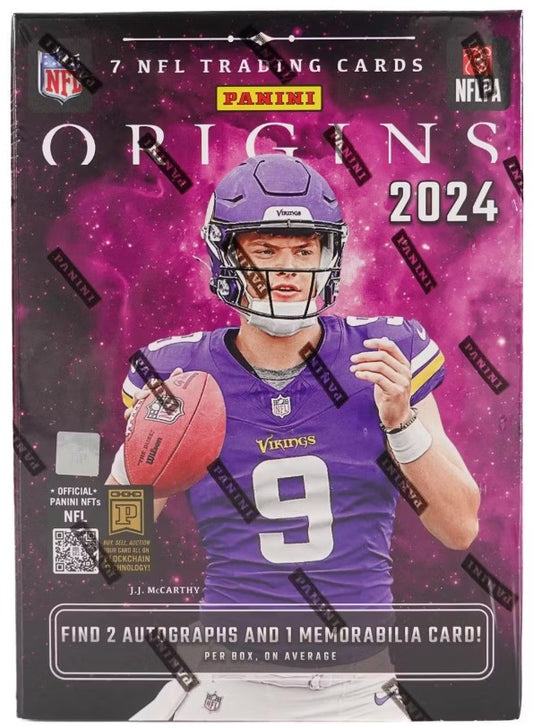 Caja de pasatiempos de fútbol Panini Origins 2024