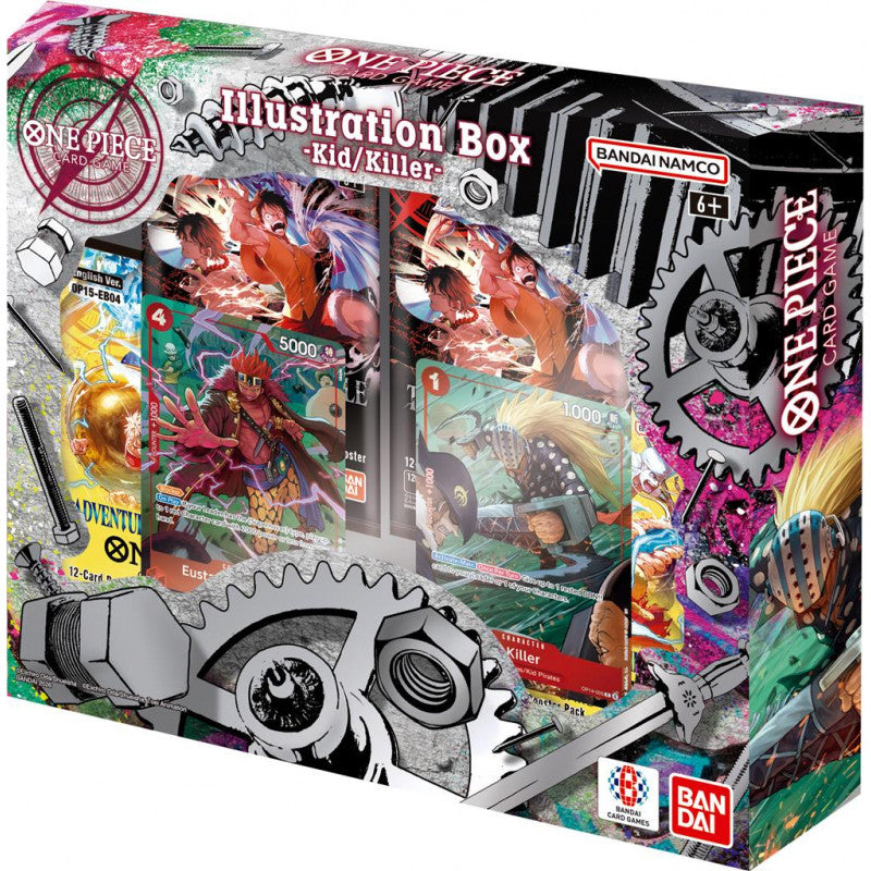 One Piece Card Game Illustration Box Vol. 8 Kid and Killer sealed box