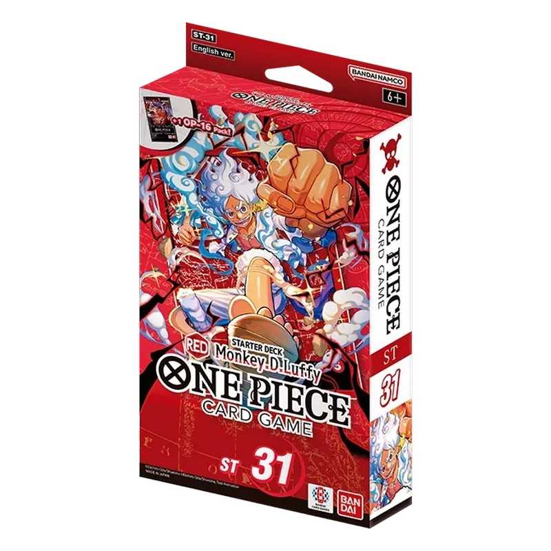 One Piece Card Game Starter Deck Red Monkey D. Luffy ST-31 sealed box