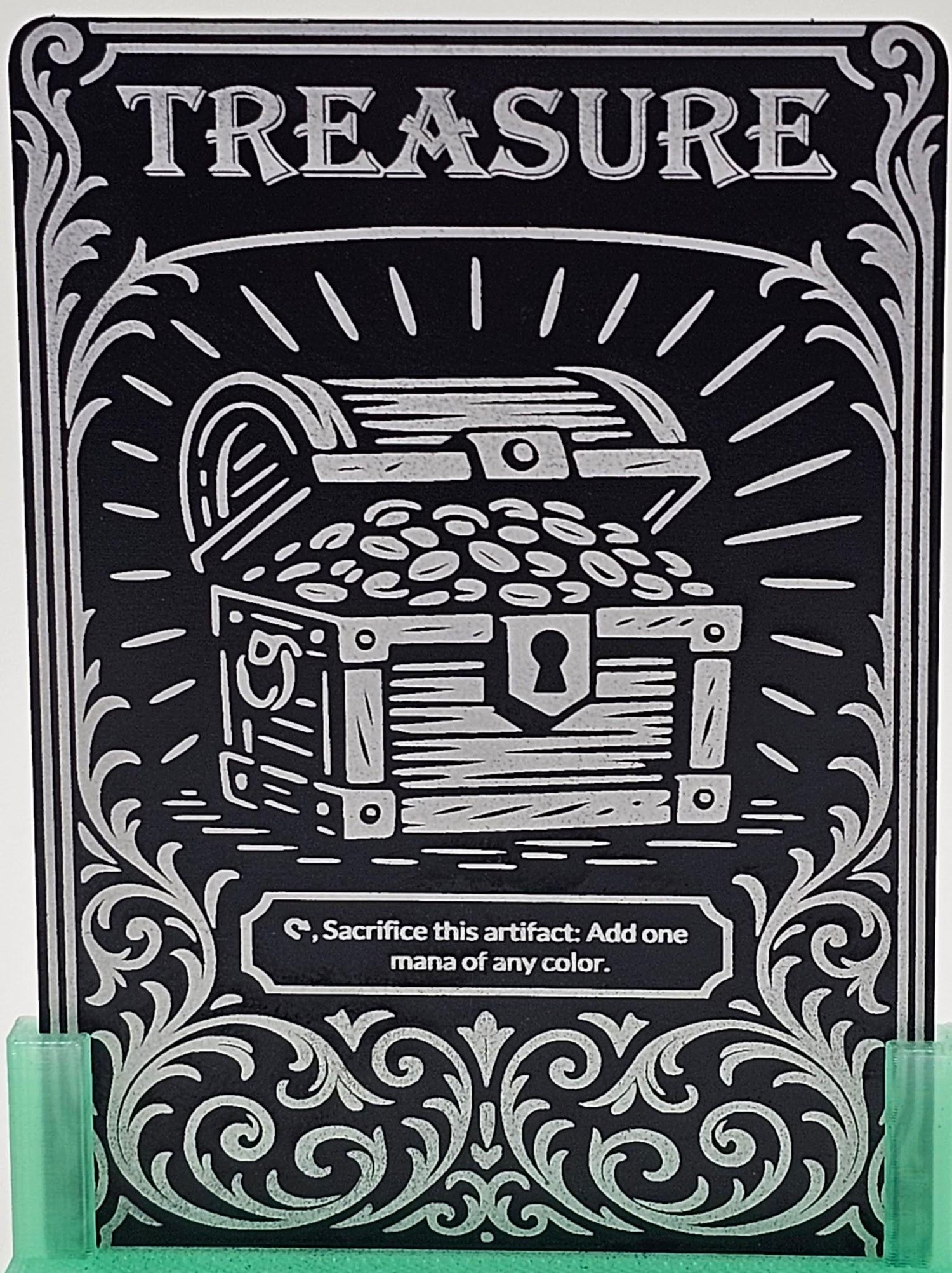 Ornate chest Metal Token
