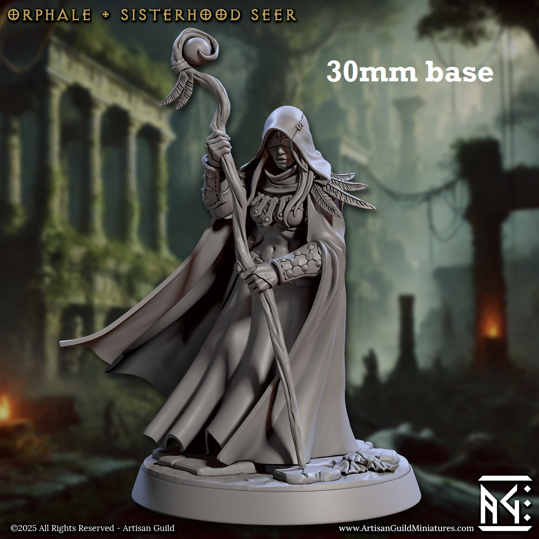 Orphale, Sisterhood Seer (Female Human Clairvoyant)