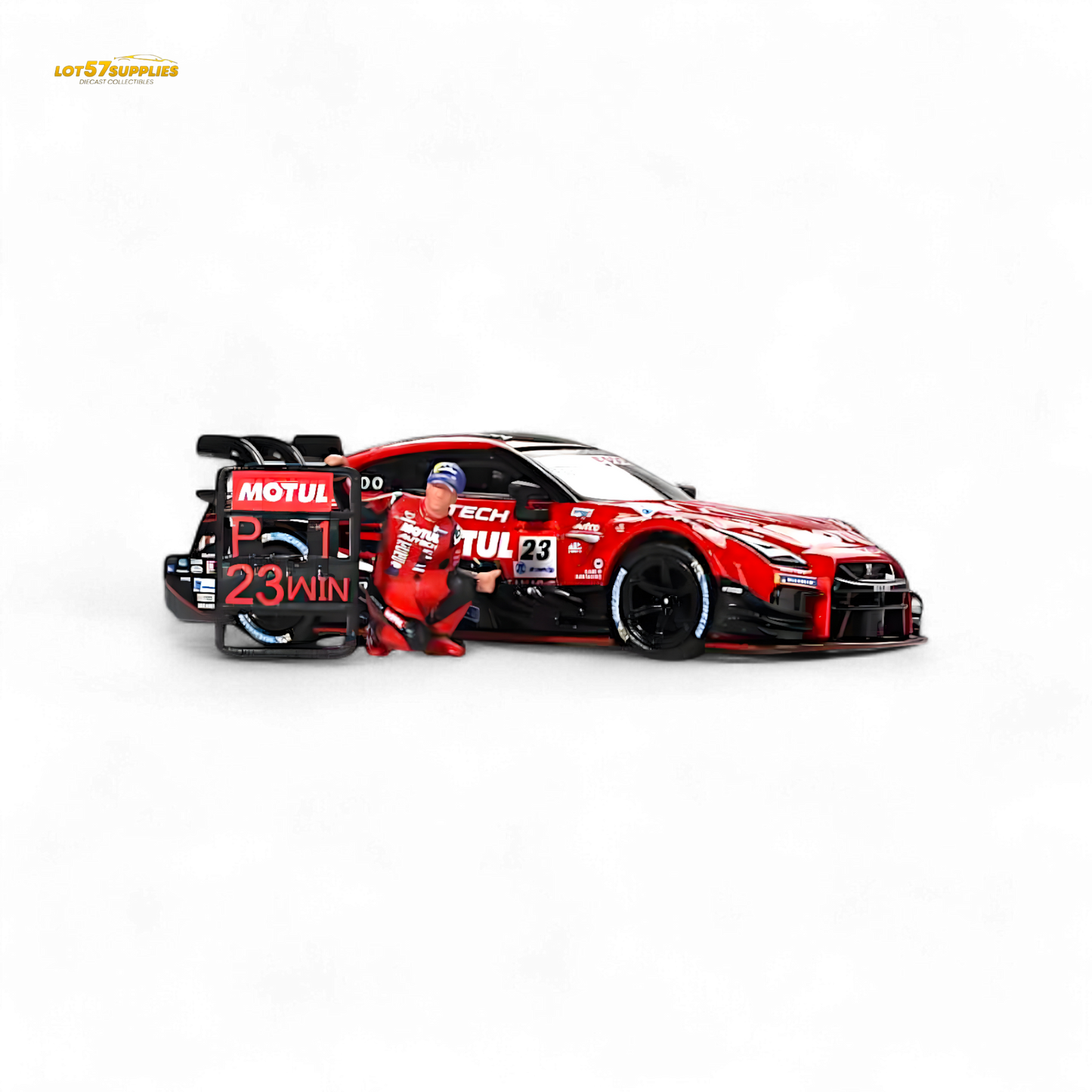 Mini-GT Nissan GT-R Nismo #23 Motul Autech 2021 1:64