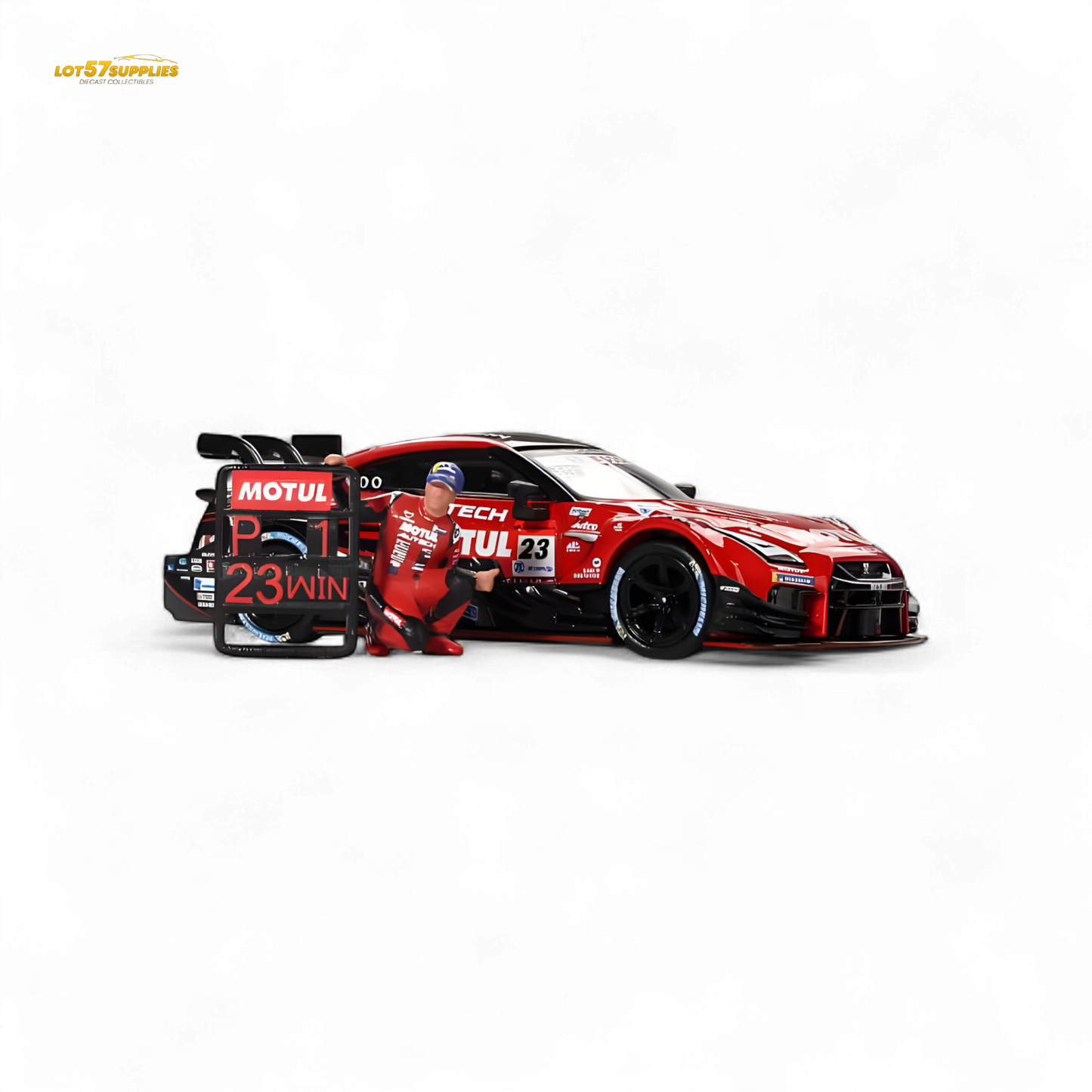 Mini-GT Nissan GT-R Nismo #23 Motul Autech 2021 1:64