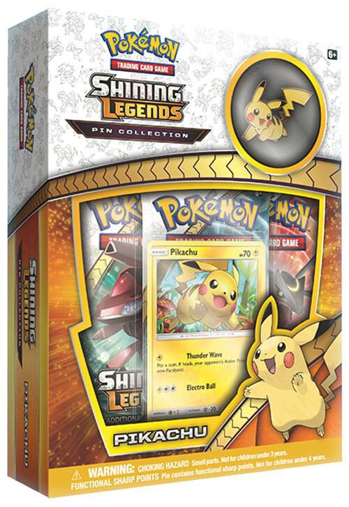 Colección de pins de Shining Legends: Pikachu - Shining Legends (SHL)