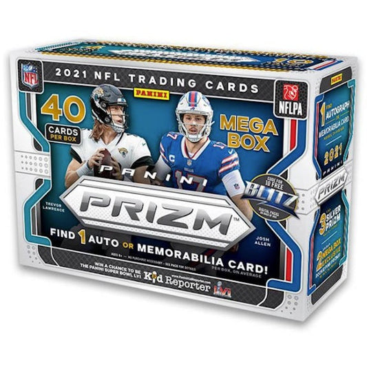 2021 Panini Prizm Football Pink Prizms Mega Box
