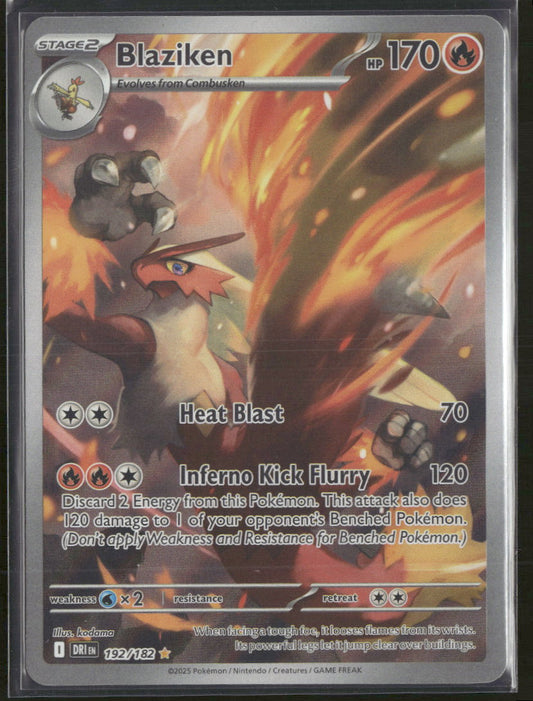 Blaziken - Destined Rivals - 192/182 - Near Mint