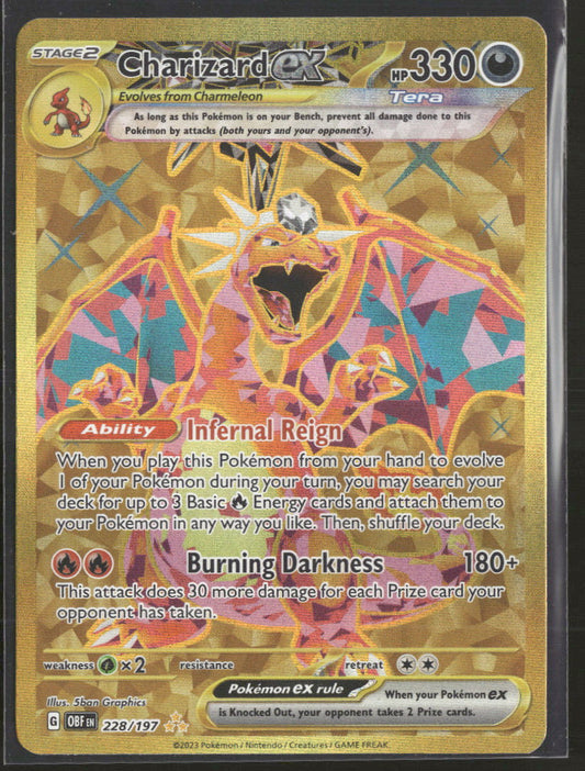 Charizard ex - Obsidian Flames - 228/197 - Near Mint
