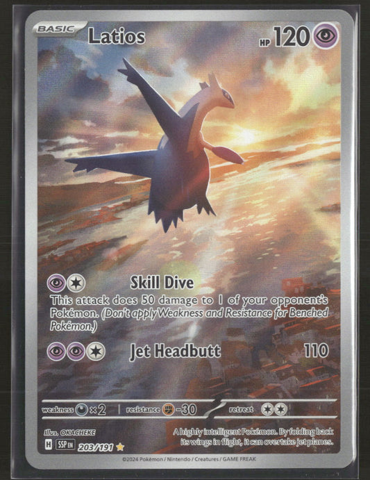 Latios - Surging Sparks - 203/191 - Near Mint