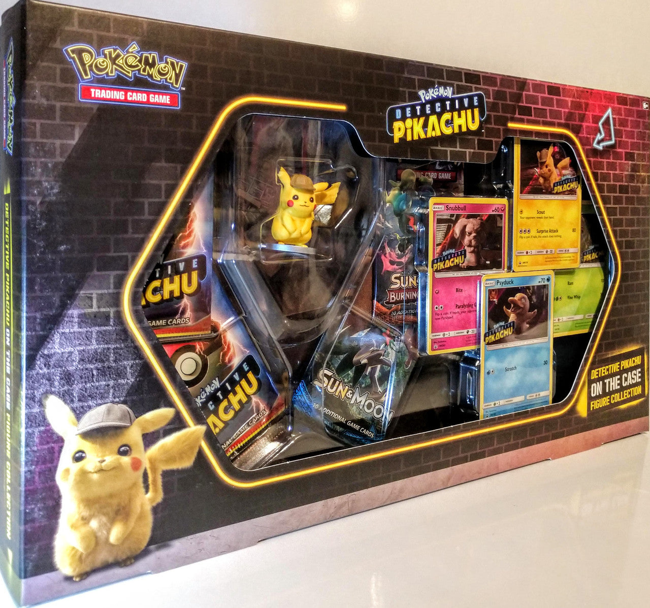 Pokémon TCG: Detective Pikachu On the Case Figure Collection sealed box