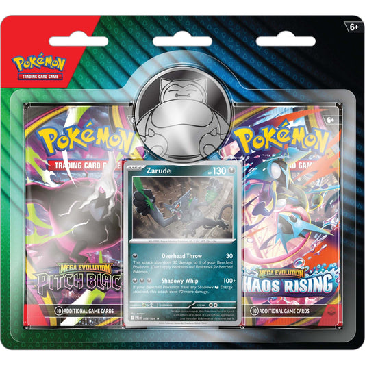 Pokémon TCG Mega Evolution Zarude 2-Pack Blister