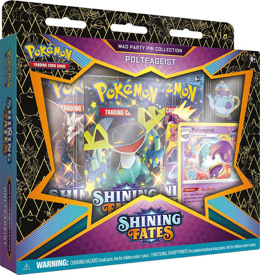 Shining Fates Mad Party Pin Collection - Polteageist