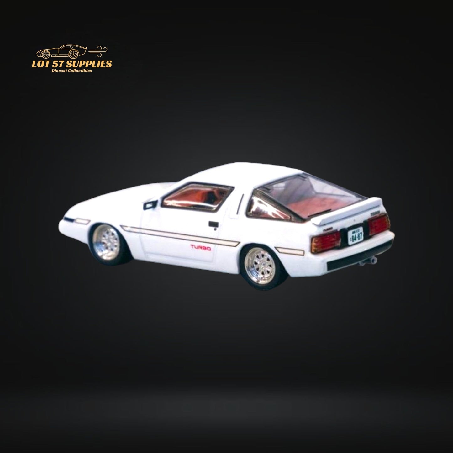 Tarmac Works Mitsubishi Starion White 1:64