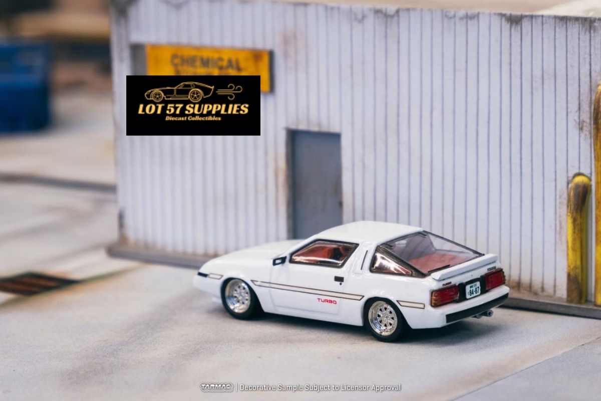 Tarmac Works Mitsubishi Starion White 1:64