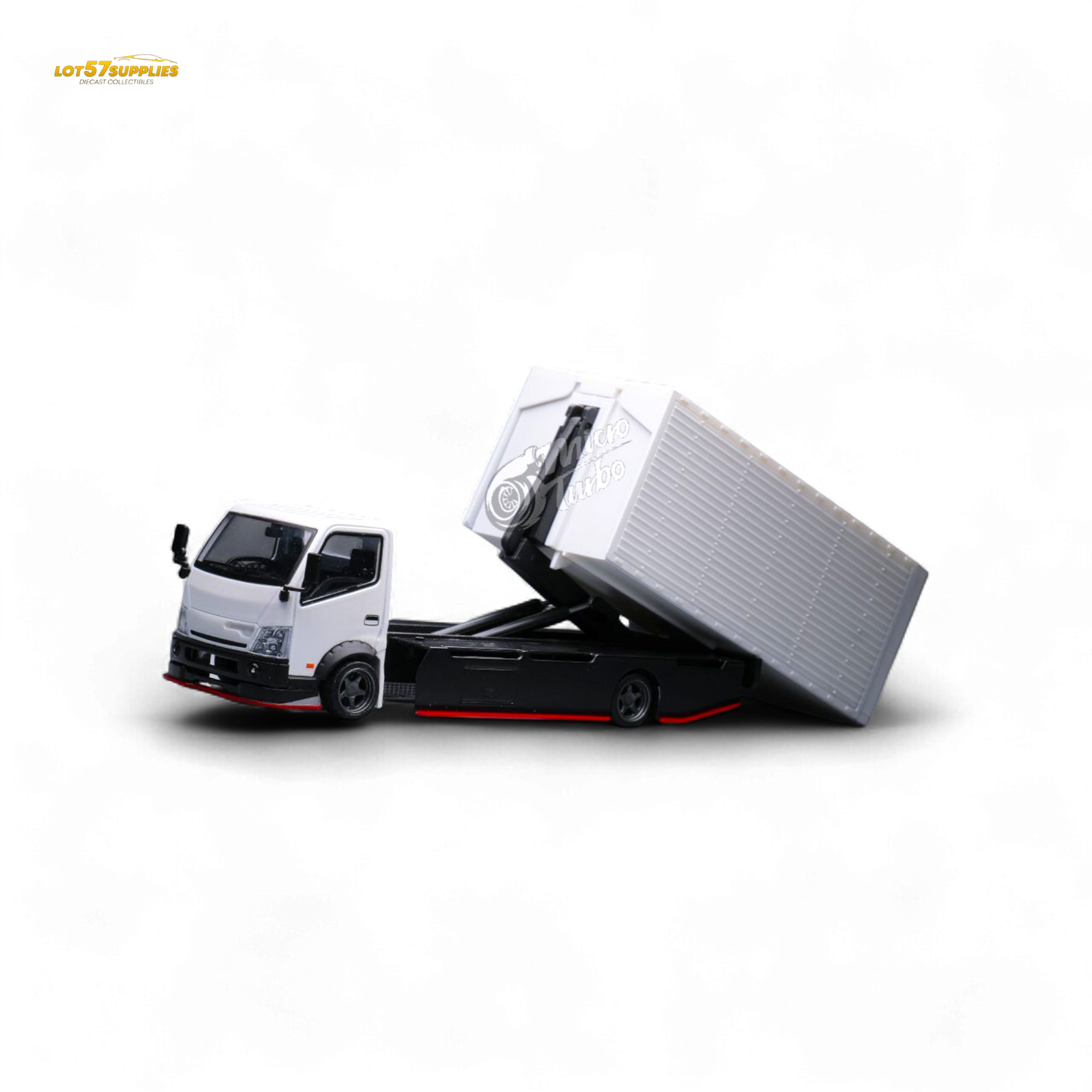 MicroTurbo Hino 300 Custom Wing Truck 1:64