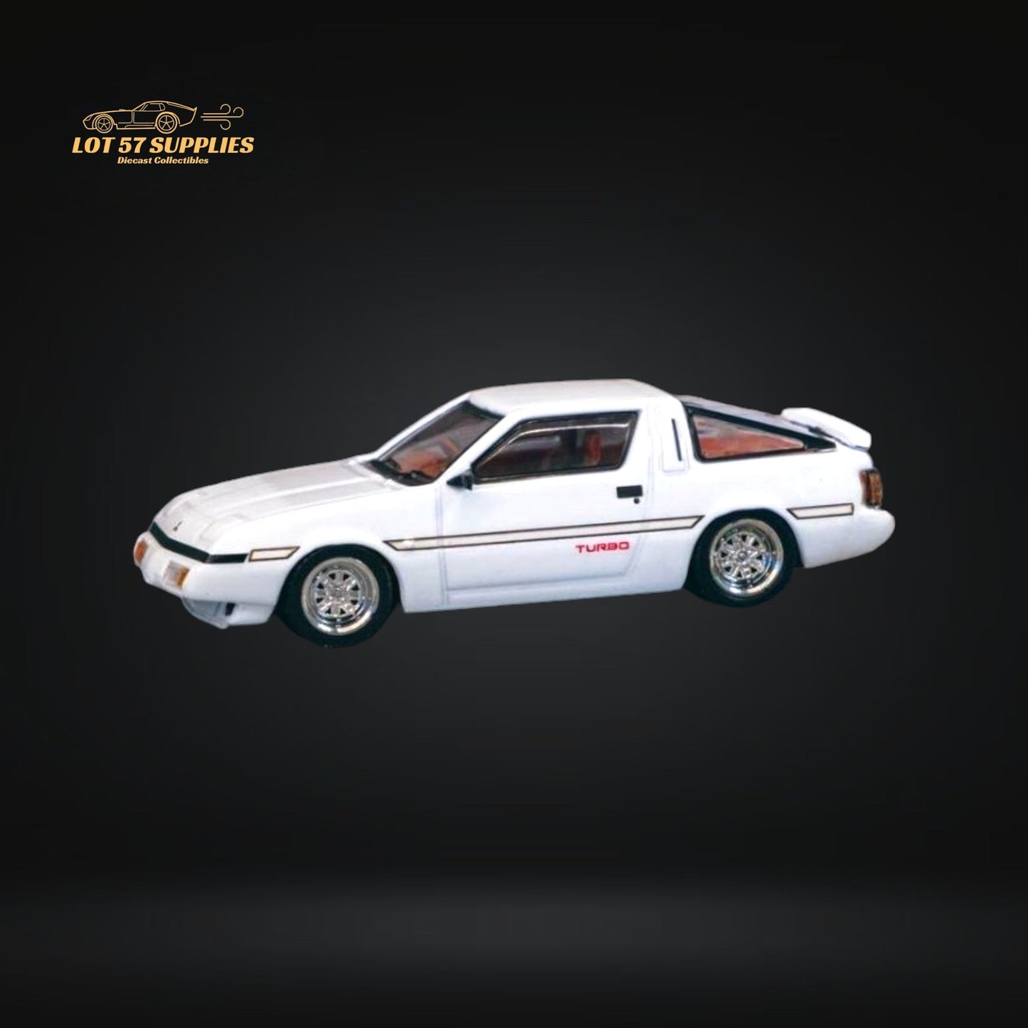 Tarmac Works Mitsubishi Starion White 1:64