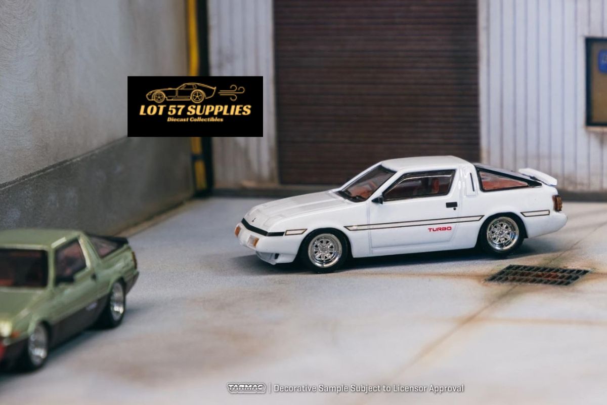 Tarmac Works Mitsubishi Starion White 1:64