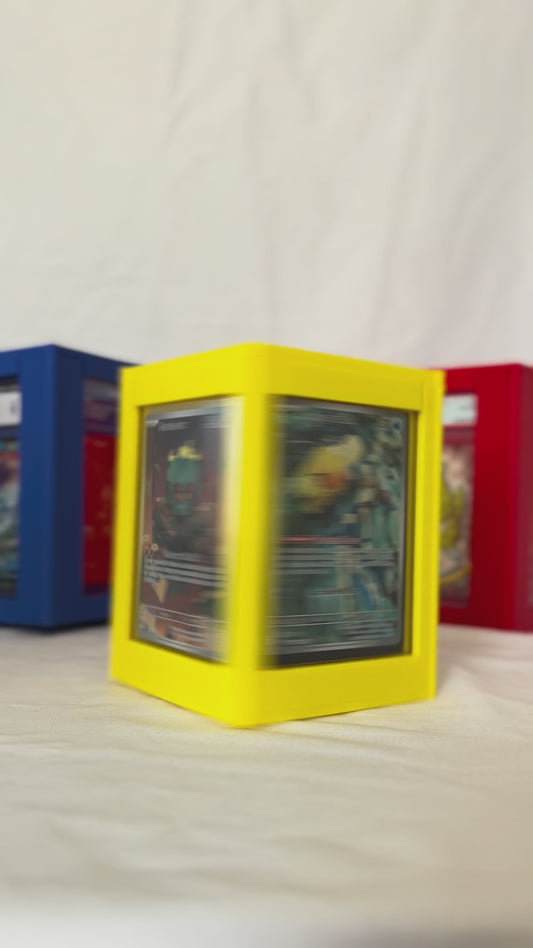 4-Sided Rotating Tower for Graded Card Slabs