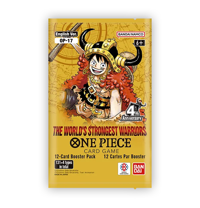 One Piece Card Game The World's Strongest Warriors OP-17 English booster pack