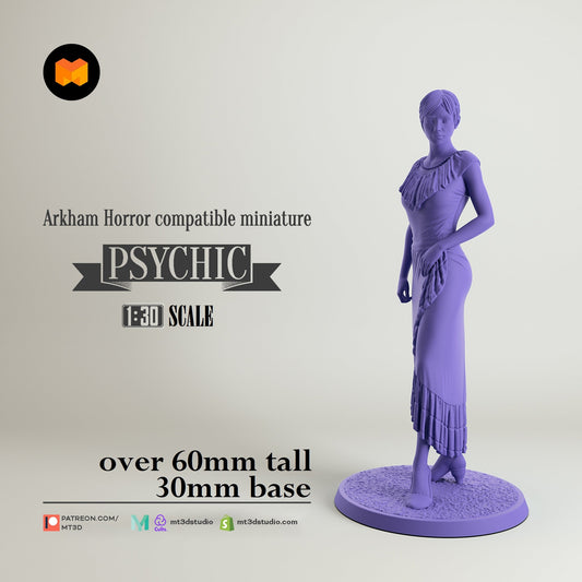 Arkham Compatible Investigator: The Psychic (Jacqueline Fine)