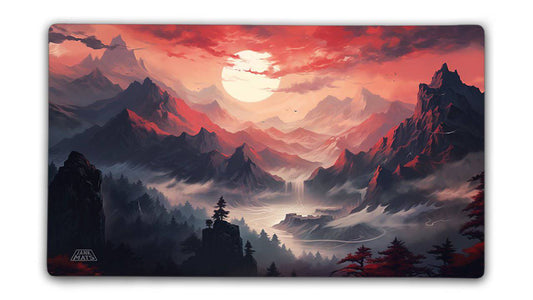 Red Sky at Night TCG Playmat or XL Desktop