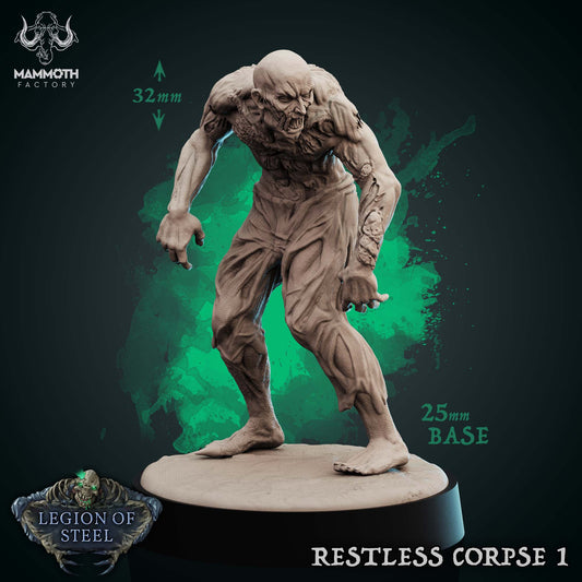 Restless Corpse: Sculpt 1 (Shambling Zombie)