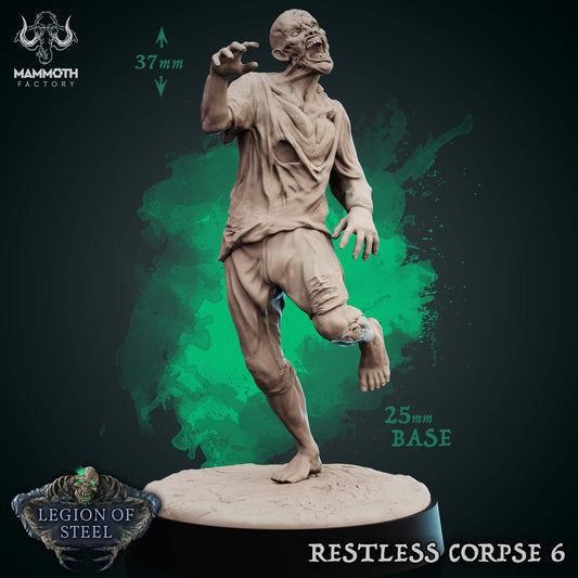 Restless Corpse: Sculpt 6 (Shambling Zombie)