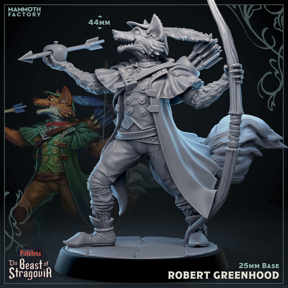 Robert Greenhood (Male Arcanaloth Ranger)