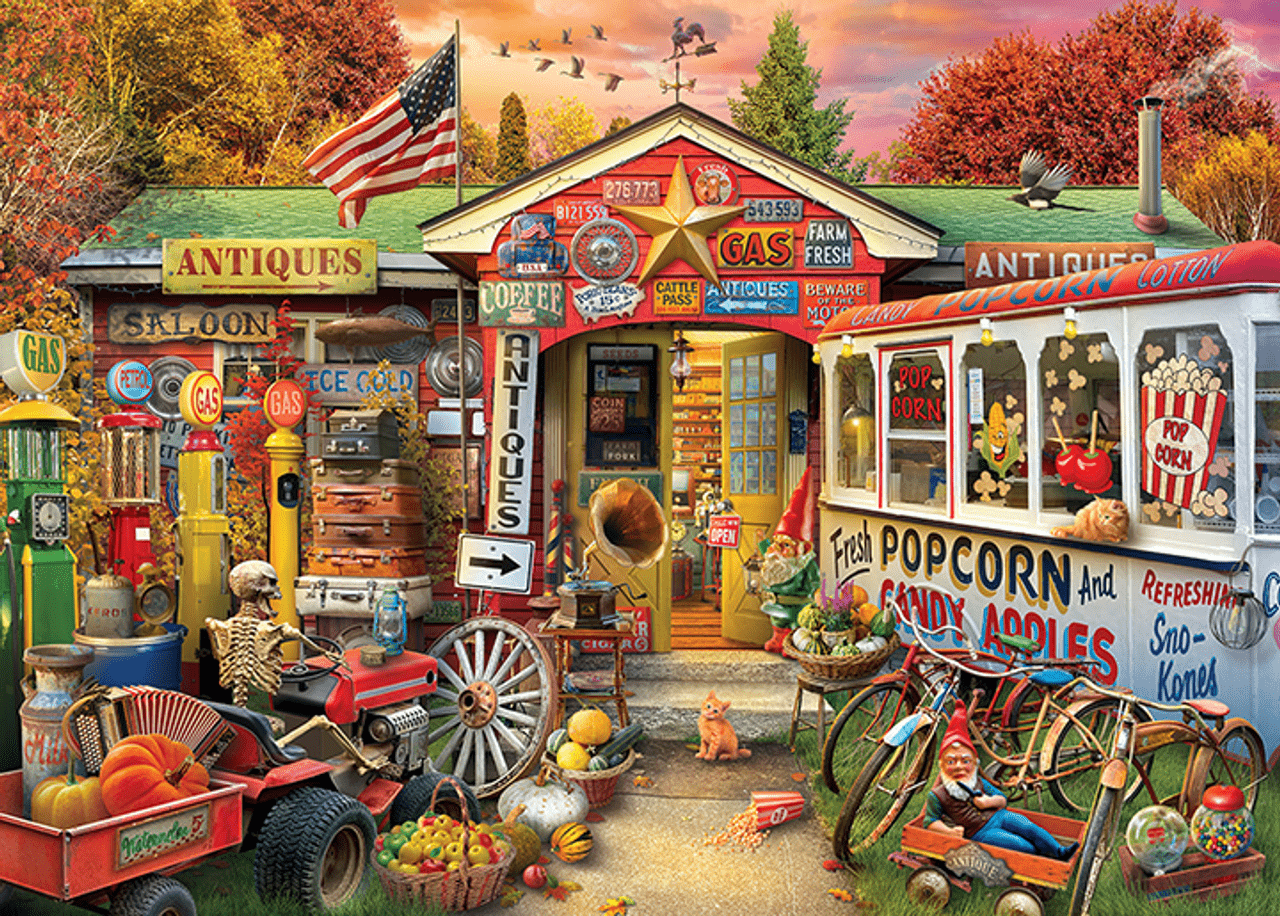 Rural Antique Shop 1000 Piece Jigsaw Puzzle | Springbok Puzzles