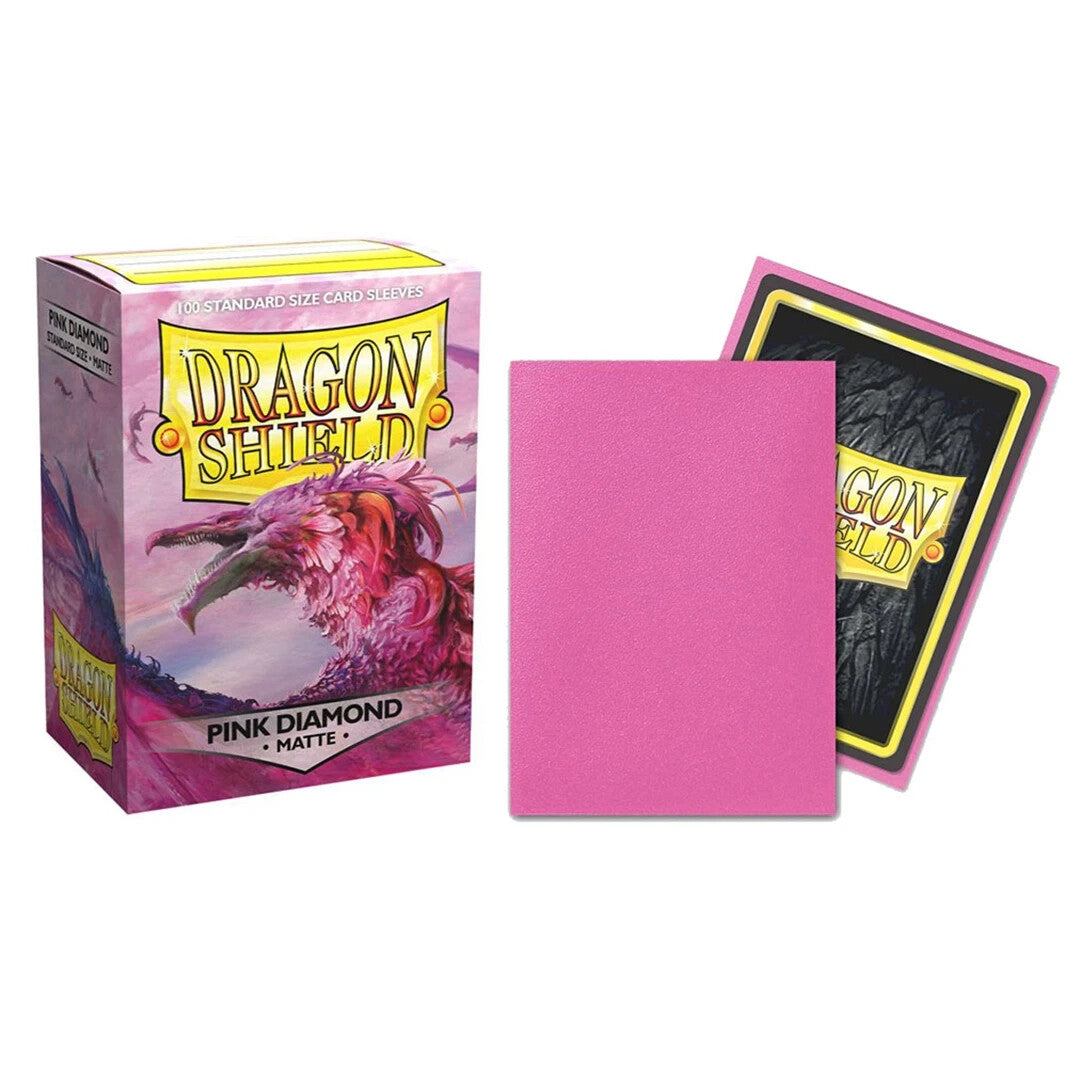 Dragon Shield Matte Sleeves - Pink Diamond (100-Pack)