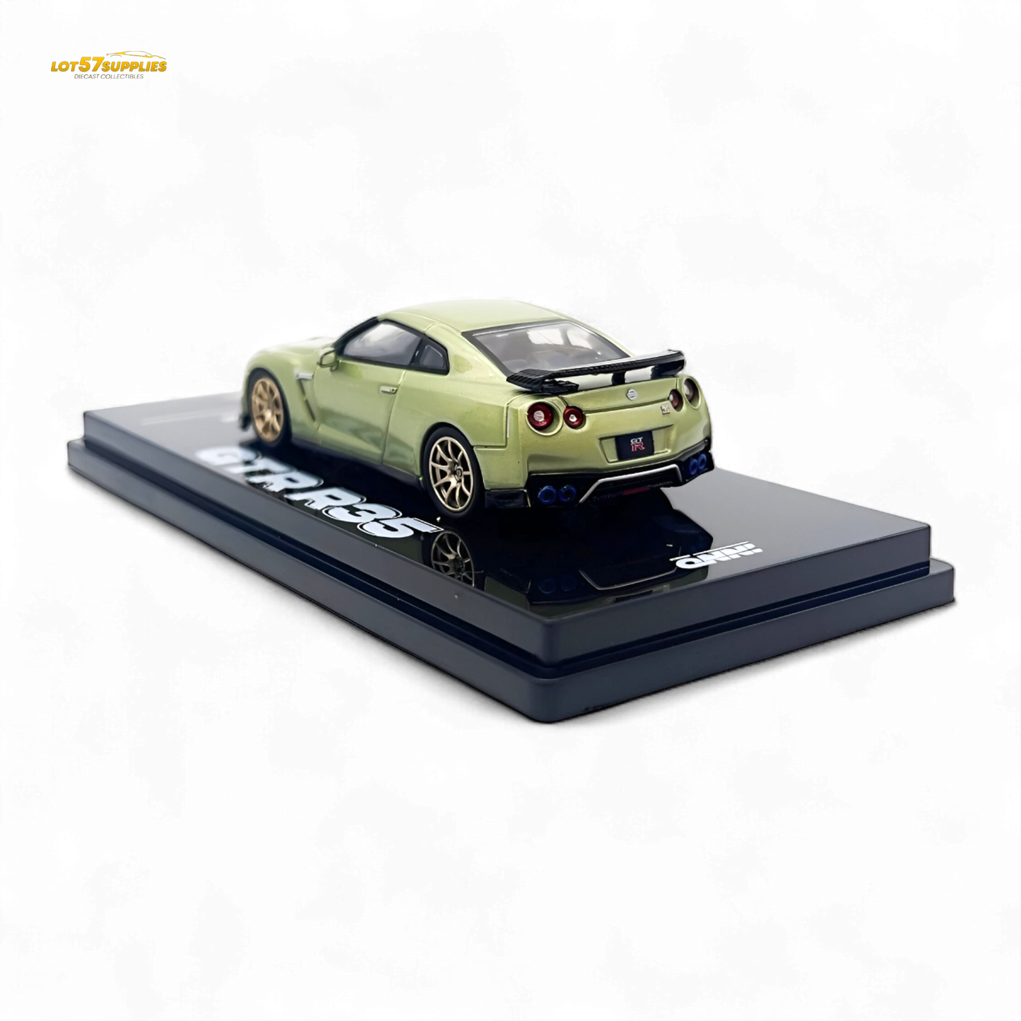 Inno64 Nissan Skyline GT-R R35 Millenium Jade 1:64