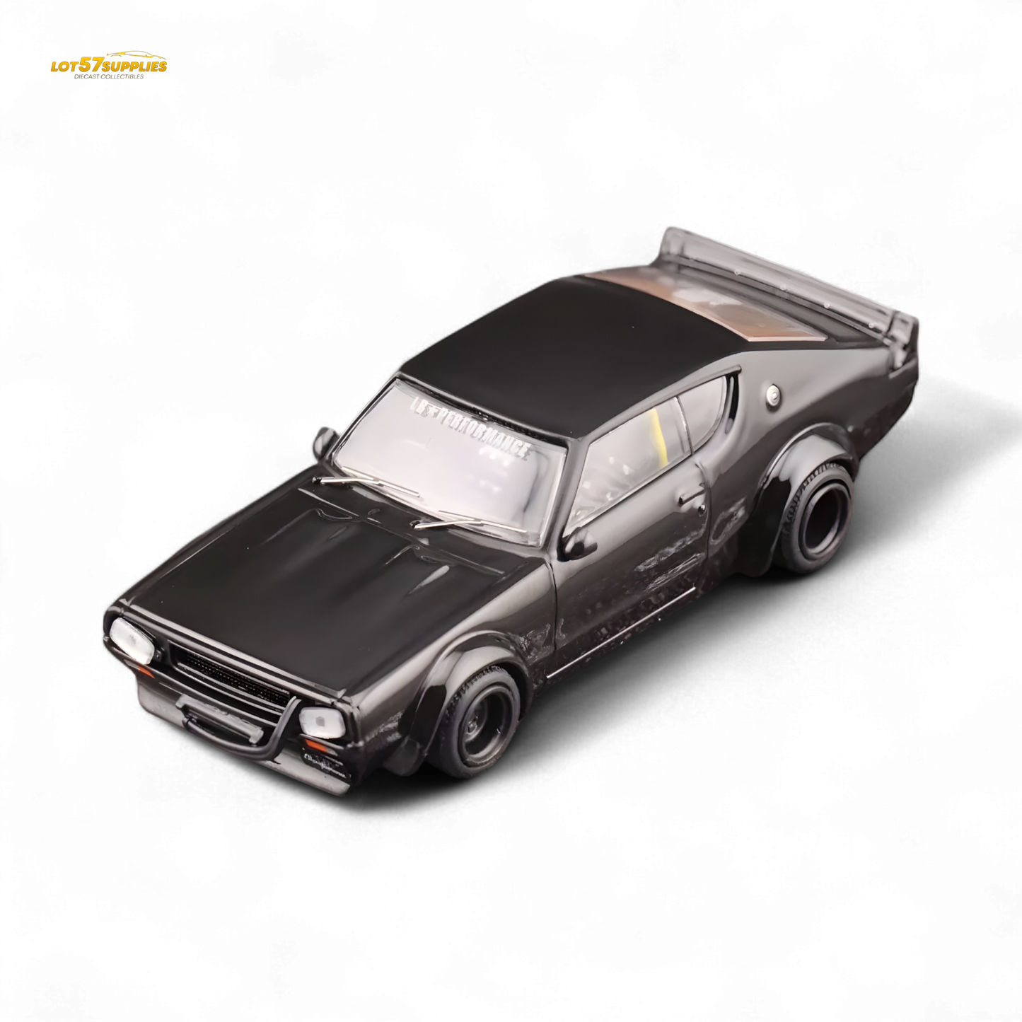 Inno64 Nissan Skyline 2000 GT-R KPGC110 Kenmeri Black 1:64