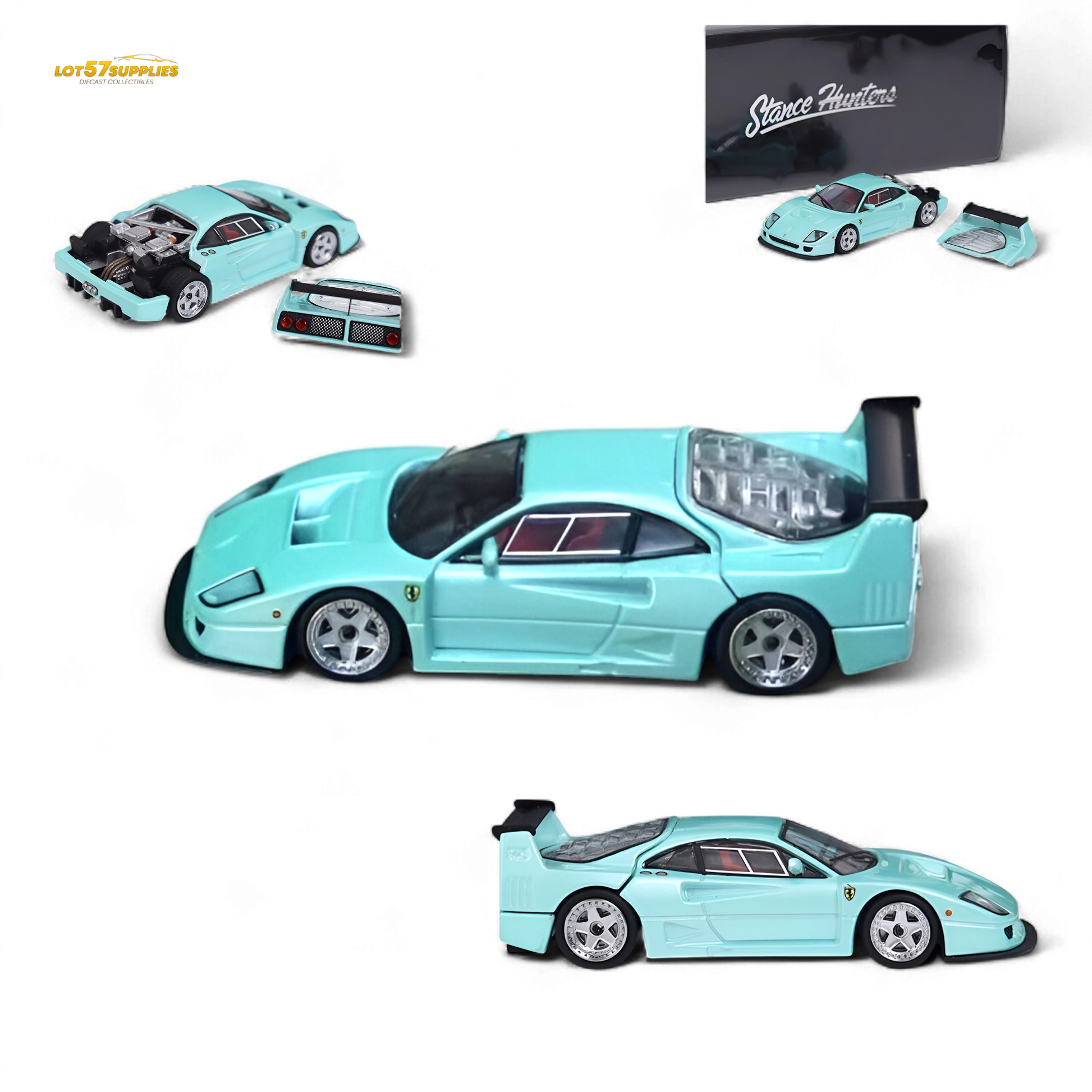 Stance Hunters Ferrari F40 LM Light | ORB Trading Cards – Orb Stance Hunters Ferrari F40 LM Light | ORB Trading Cards – Orb