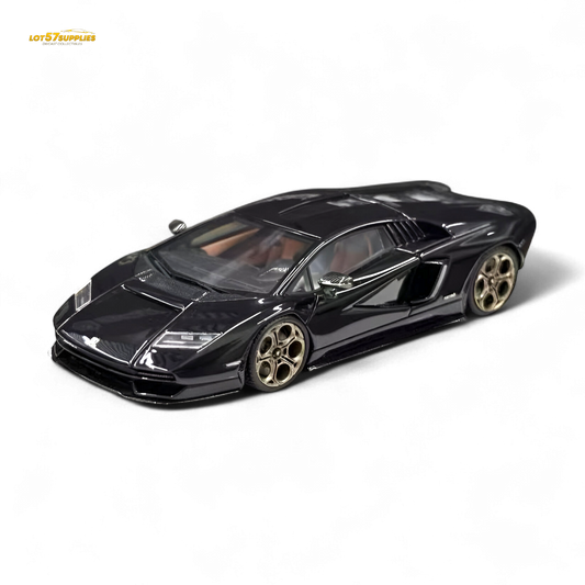 Fuelme Model Countach LPI 800-4 Nero Maia Black 1:64