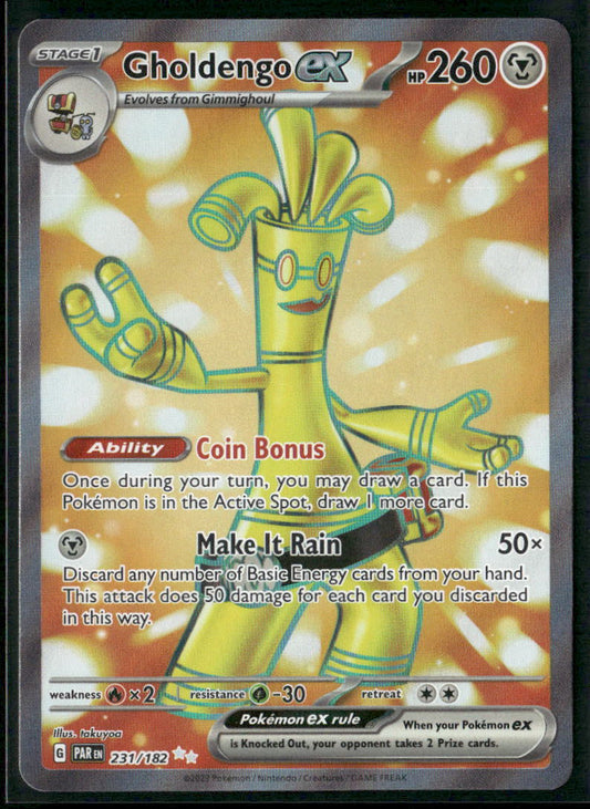 Gholdengo ex SV04: Paradox Rift #231/182