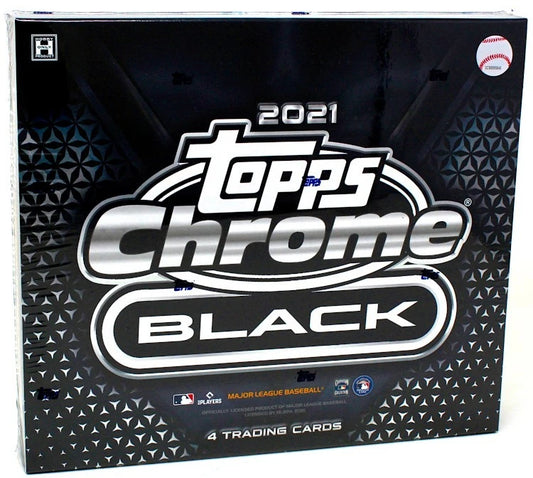 2021 Topps Chrome Black Baseball Hobby Box