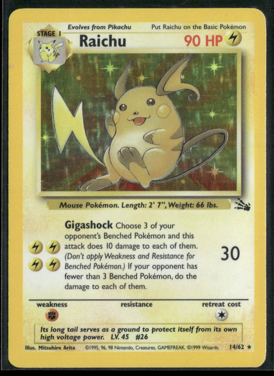Raichu (14) Fossil #14/62