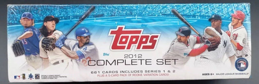 2012 Topps MLB Baseball Factory Sealed Complete Set