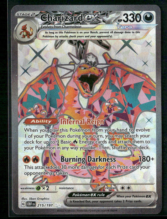 Charizard ex SV03: Obsidian Flames #215/197