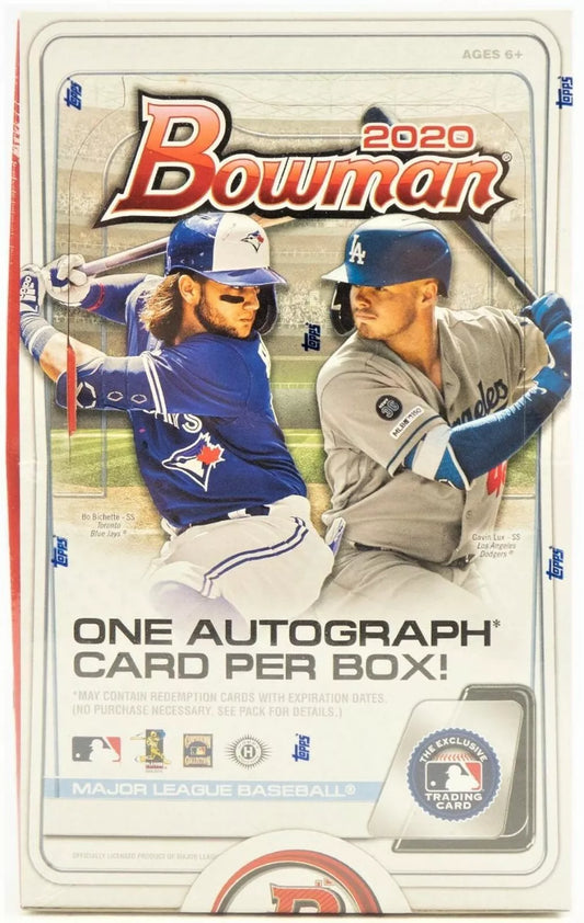2020 Bowman Baseball  Hobby Box