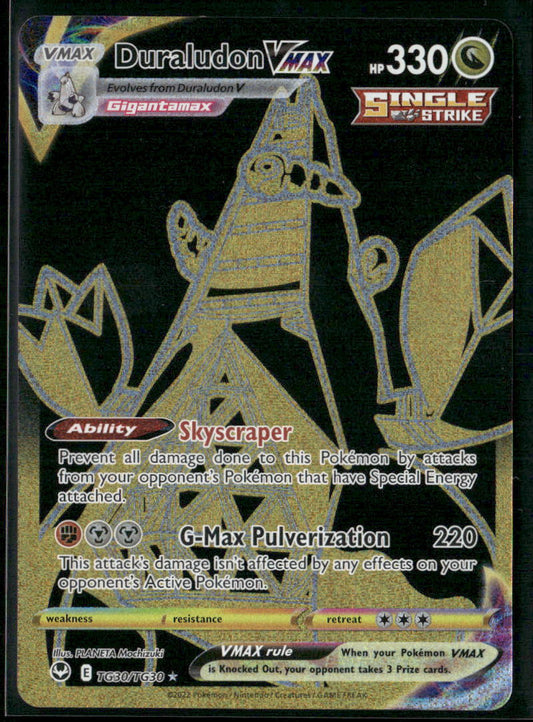 Duraludon VMAX (Secret) SWSH12: Silver Tempest Trainer Gallery #TG30/TG30