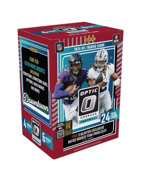 2025 Panini Donruss Optic Football Red Blaster Box