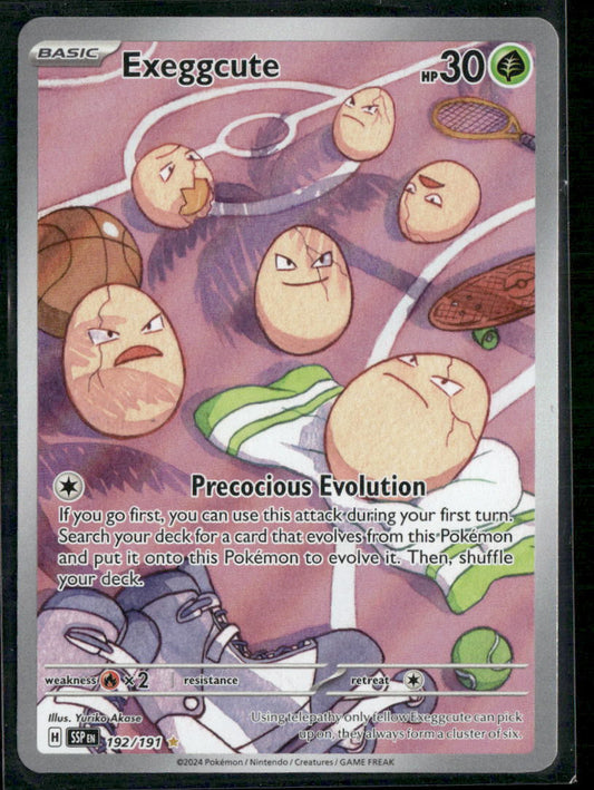Exeggcute SV08: Surging Sparks #192/191