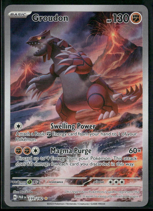 Groudon SV04: Paradox Rift #199/182