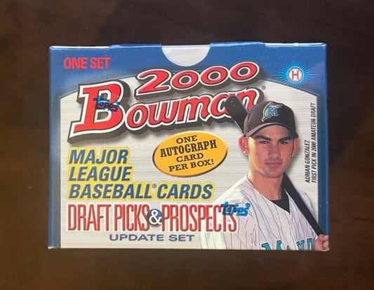 2000 Bowman Draft Picks & Prospects Update Set Factory Sealed