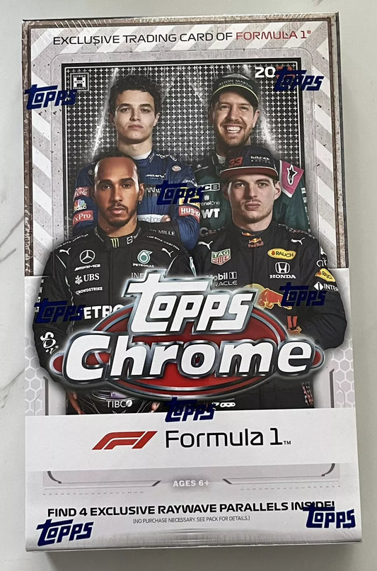 2021 Topps Chrome Formula 1 F1 Racing Hobby Lite Box